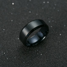 Load image into Gallery viewer, Ring Men Titanium Black