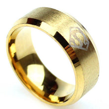 Load image into Gallery viewer, Stainless Steel Rings Superman Ring
