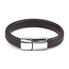 Load image into Gallery viewer, Braided Leather Bracelet X