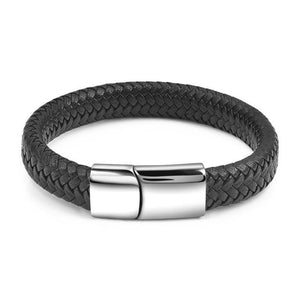 Braided Leather Bracelet X