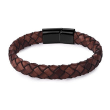 Load image into Gallery viewer, Leather Bracelets Woven X
